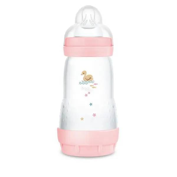 Mam Baby Antikoliková lahev 260 ml růžová