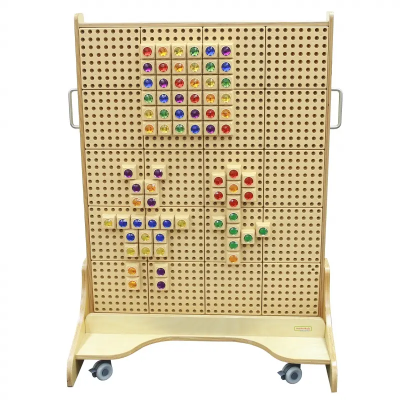 Masterkidz Dřevěná STEM tabule - volně stojící