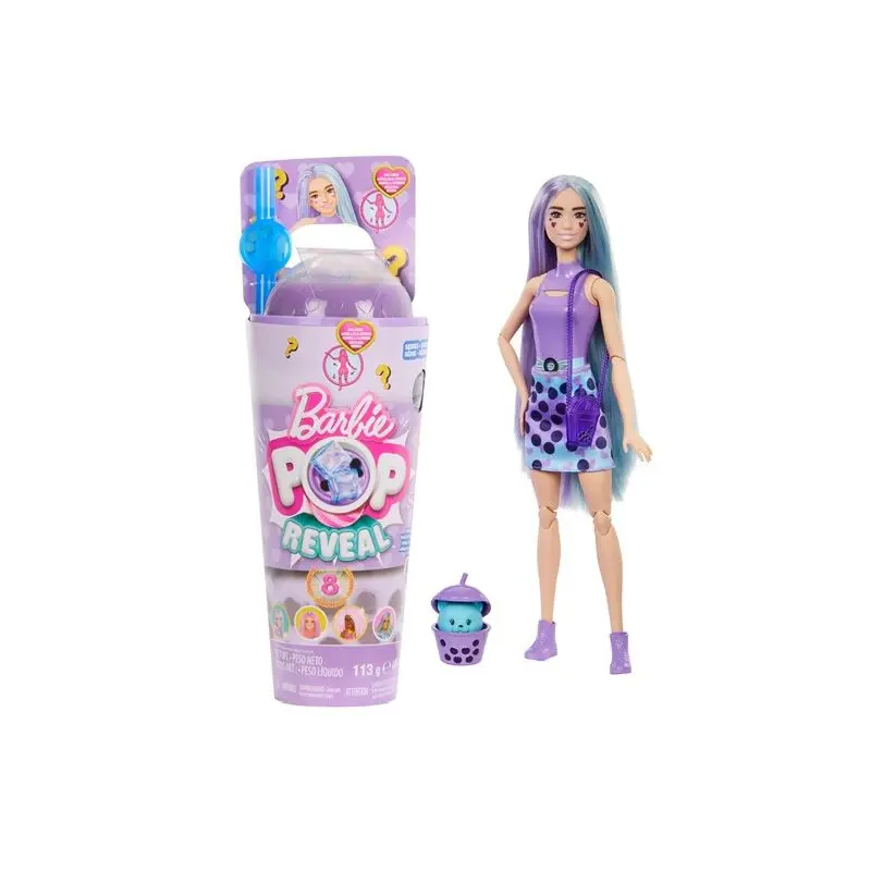 Mattel Barbie panenka Mleko Taro BubbleTea HTJ19 /4