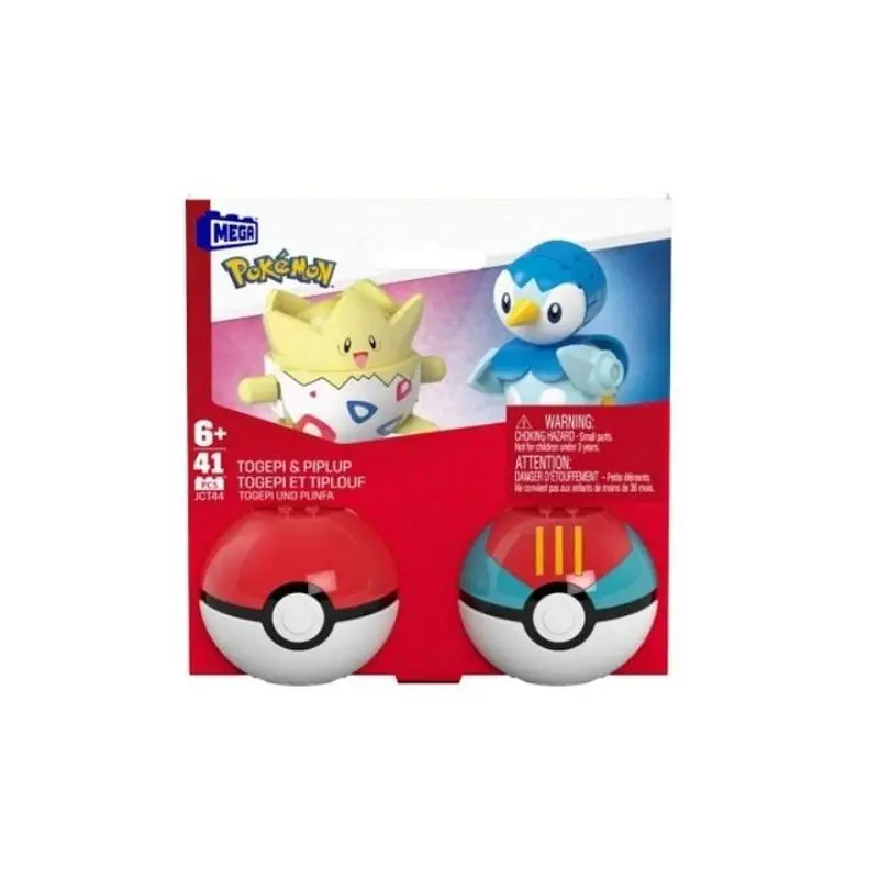 Mattel Mega Pokémon Piplup a Togepi Pokéball 2pak JCT44 3