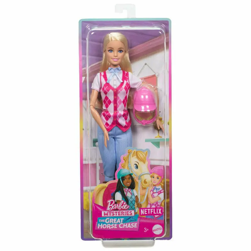 Mattel Barbie žokejka Malibu filmová panenka