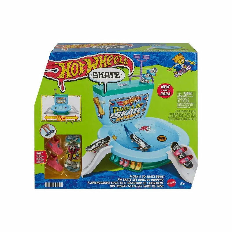 Hot Wheels Skates Splachovací fingerboard skatepark