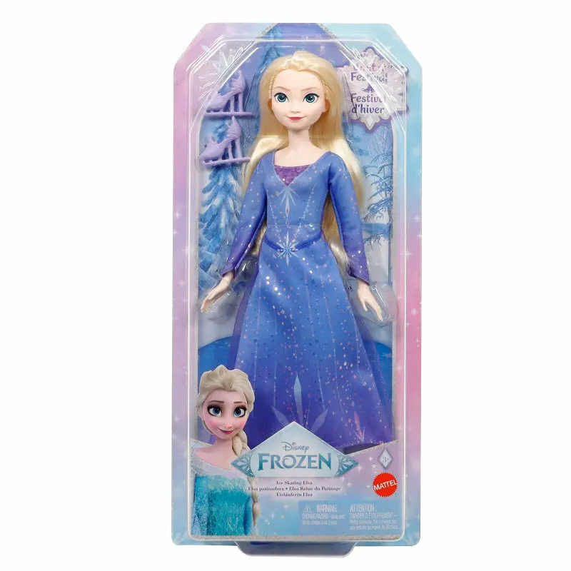 Mattel Disney Frozen panenka Elsa lyžařka