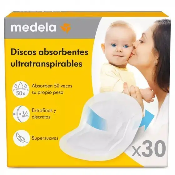 Medela Wložky laktacní dychající 30ks