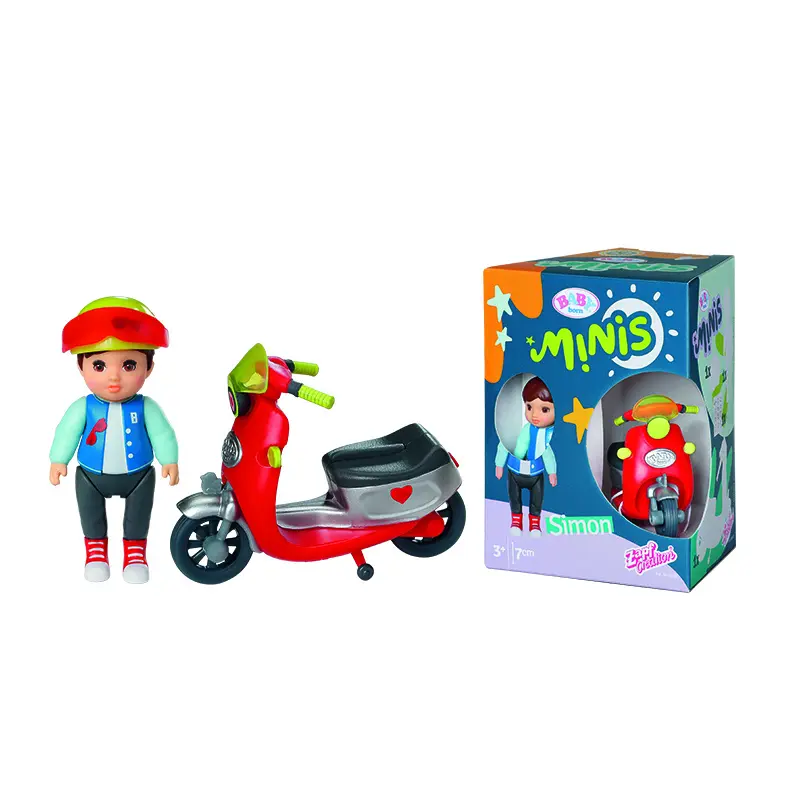 Baby born® minis sada se skútrem a panenkou