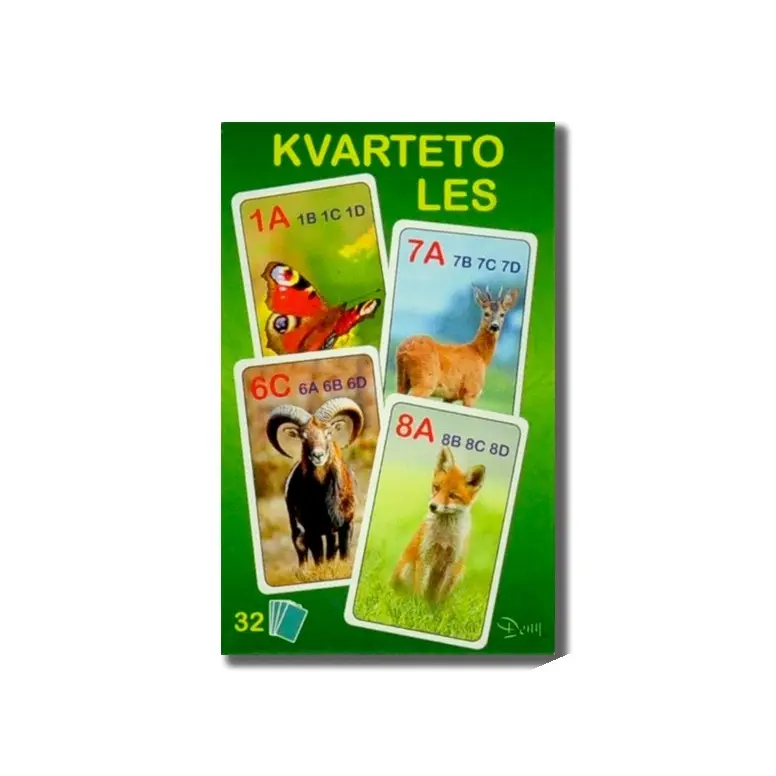 Teddies Kvarteto - Les - 32 karet
