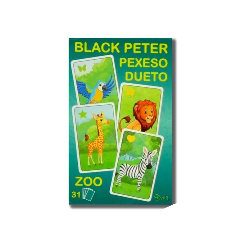 Karty Černý Petr - ZOO