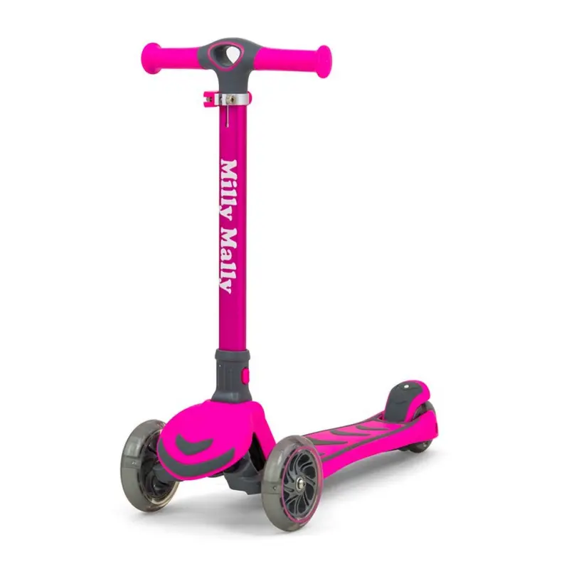 Milly Mally Dětská koloběžka Scooter Boogie růžová tříkolová