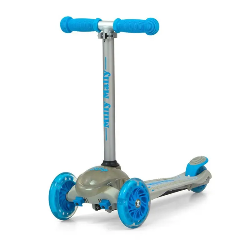 Milly Mally Dětská koloběžka Scooter Zapp grey tříkolová