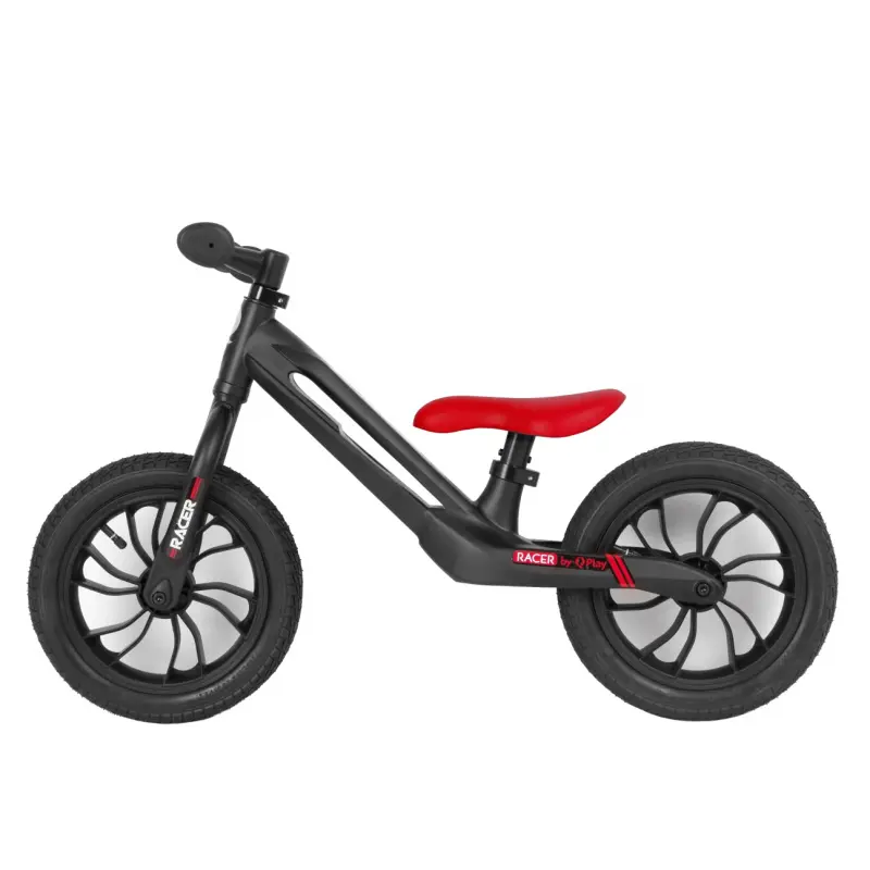 Milly Mally Odrážedlo Qplay Balance bike Racer Black