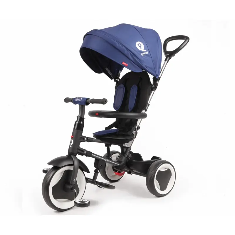 Milly Mally Qplay tříkolka Rito blue