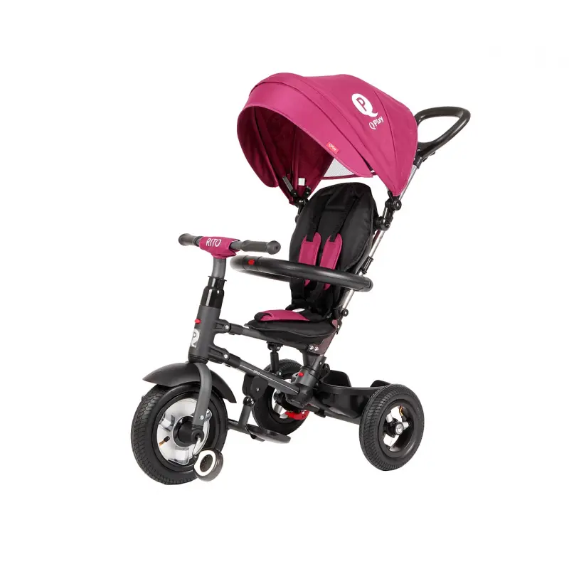Milly Mally 3851 Qplay Tricycle Rito Rubber fialová
