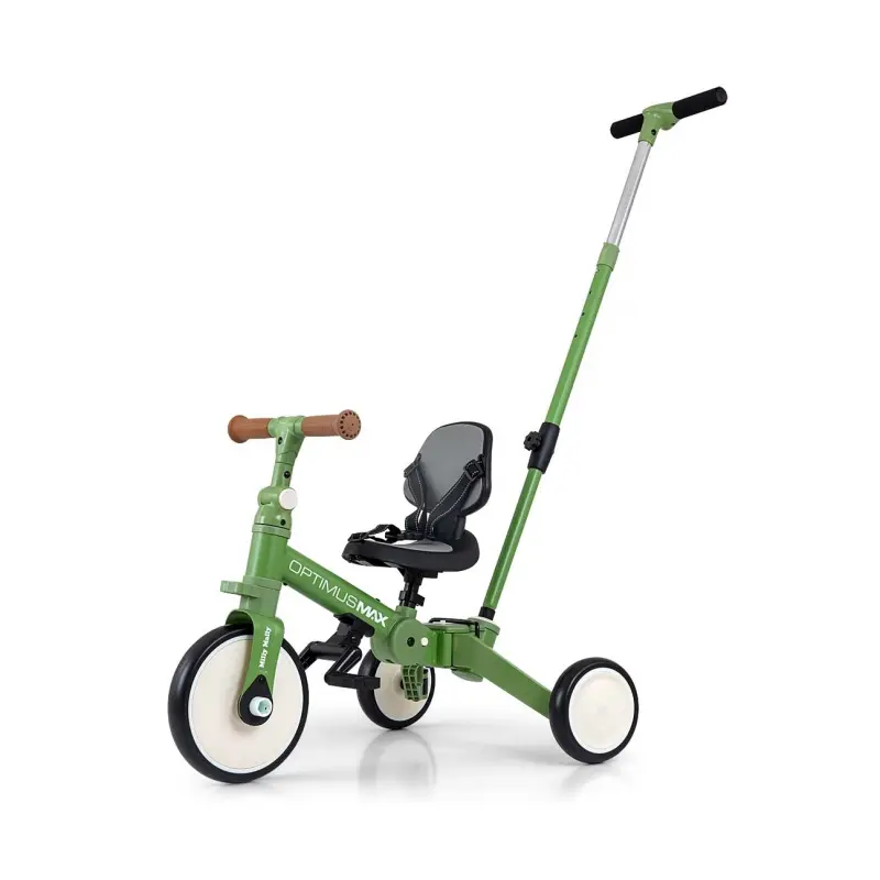 Milly Mally Tříkolka 5v1 OPTIMUS MAX green