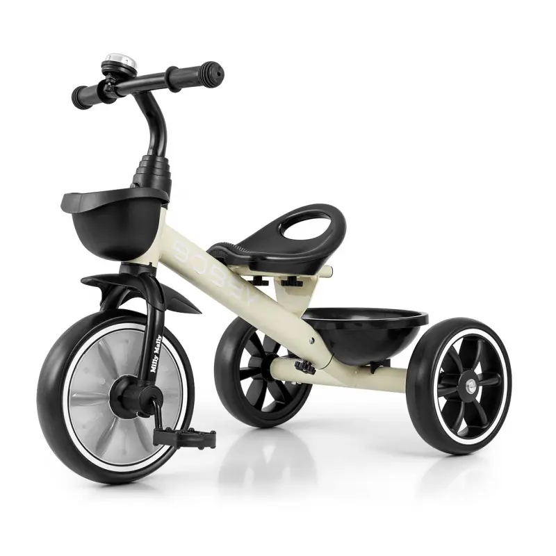 Milly Mally tříkolové odrážedlo Bobby beige