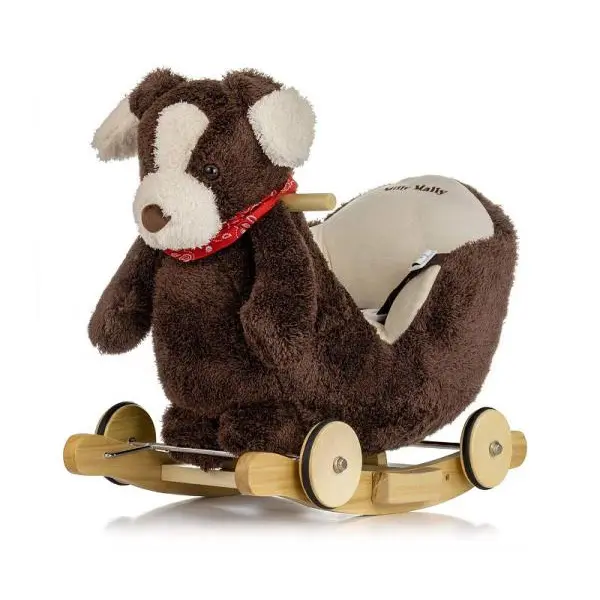 Milly Mally Polly Plus houpací pes hnědý