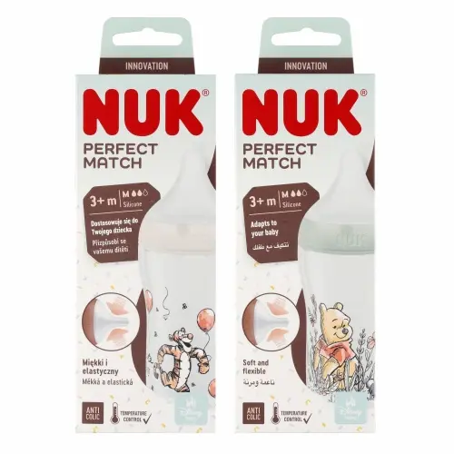 Nuk silikonová láhev Kubuš Pú 260 ml