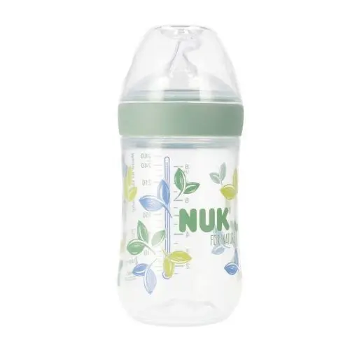 Nuk Kojenecká láhev 260ml přírodní zelená