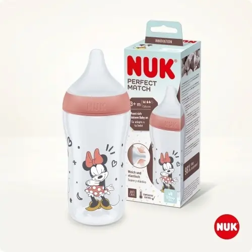 Nuk Kojící lahev perfect 260ml Minnie