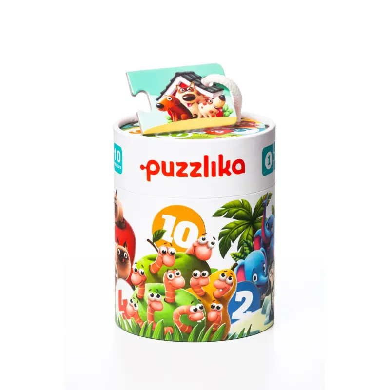 Puzzlika Přátelé - naučné puzzle 20 dílků