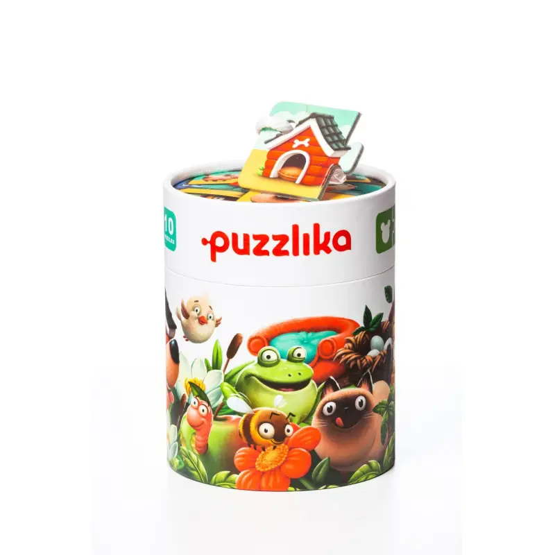 Můj domov: naučné puzzle 20 dílků