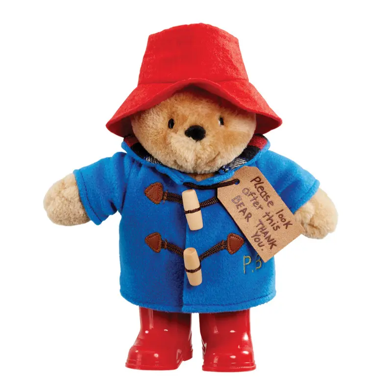 Rappa Plyšový Paddington s botami Rainbow