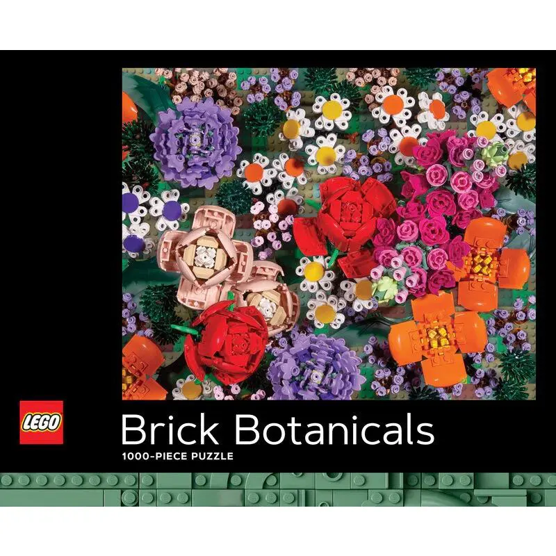 Chronicle Books Puzzle Lego Botanické rostliny 1000 dílků