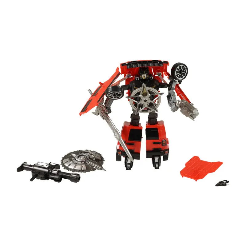 Rappa Robot rozložitelné auto červené