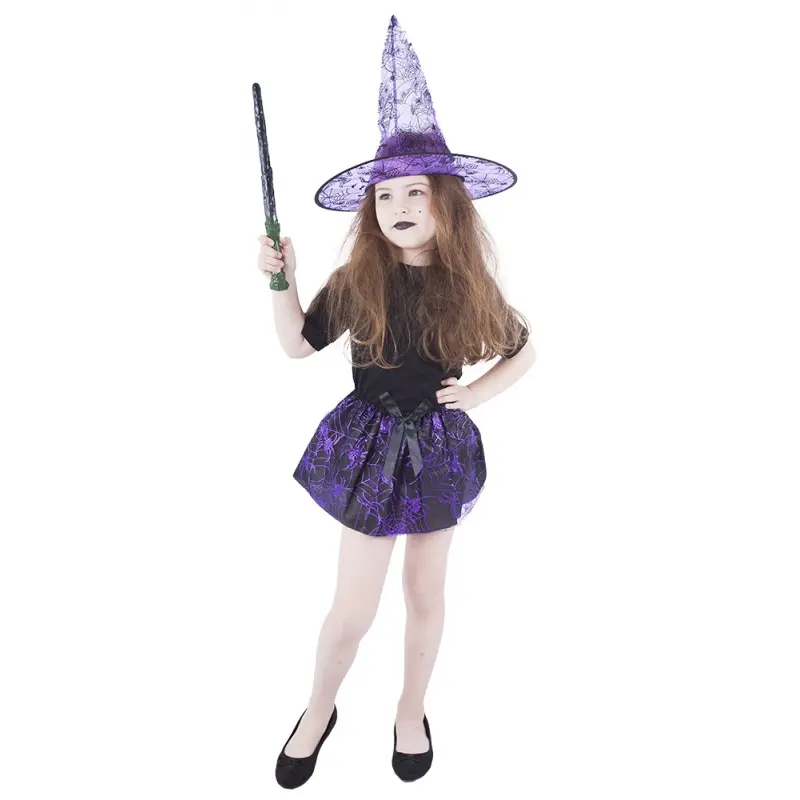 Rappa Sukně pavučina,klobouk halloween