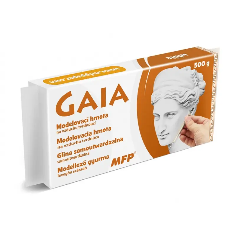 Rappa Modelovací hmota GAIA 500g bílá