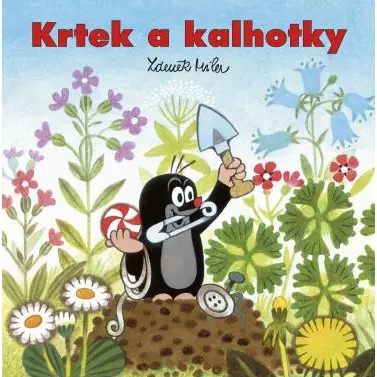 Krtek a kalhotky - omalovánka se samolepkami | MILER, Zdeněk