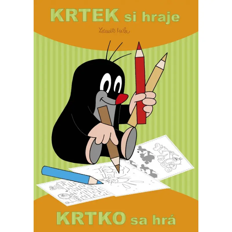 Rappa omalovánka A4 Krtek si hraje