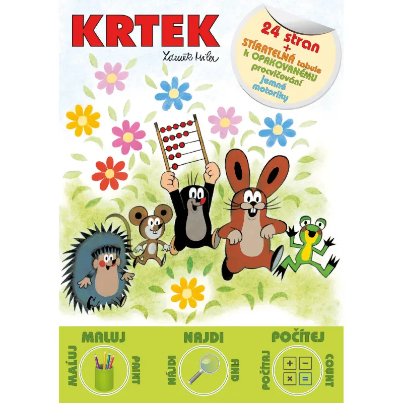 Akim Activity book A4 - Krtek