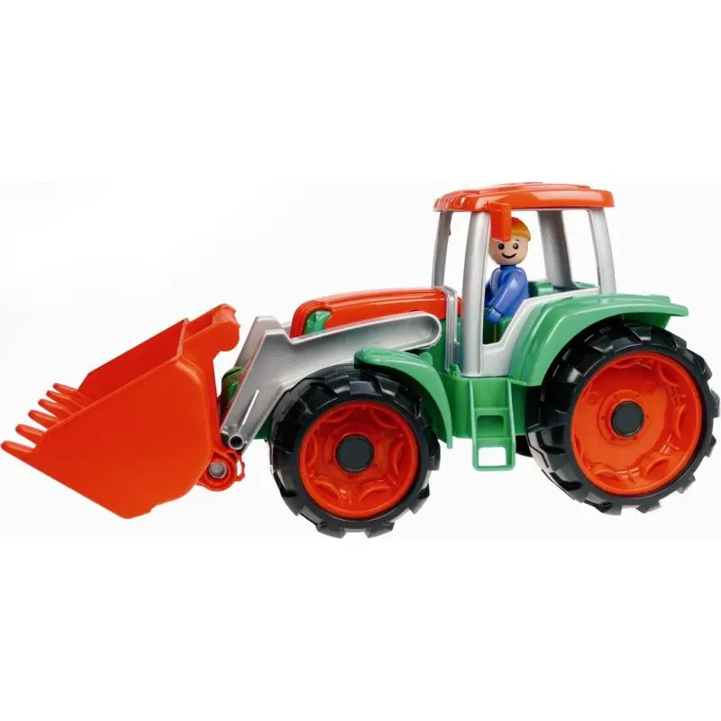 Auto Truxx traktor nakladač s figurkou