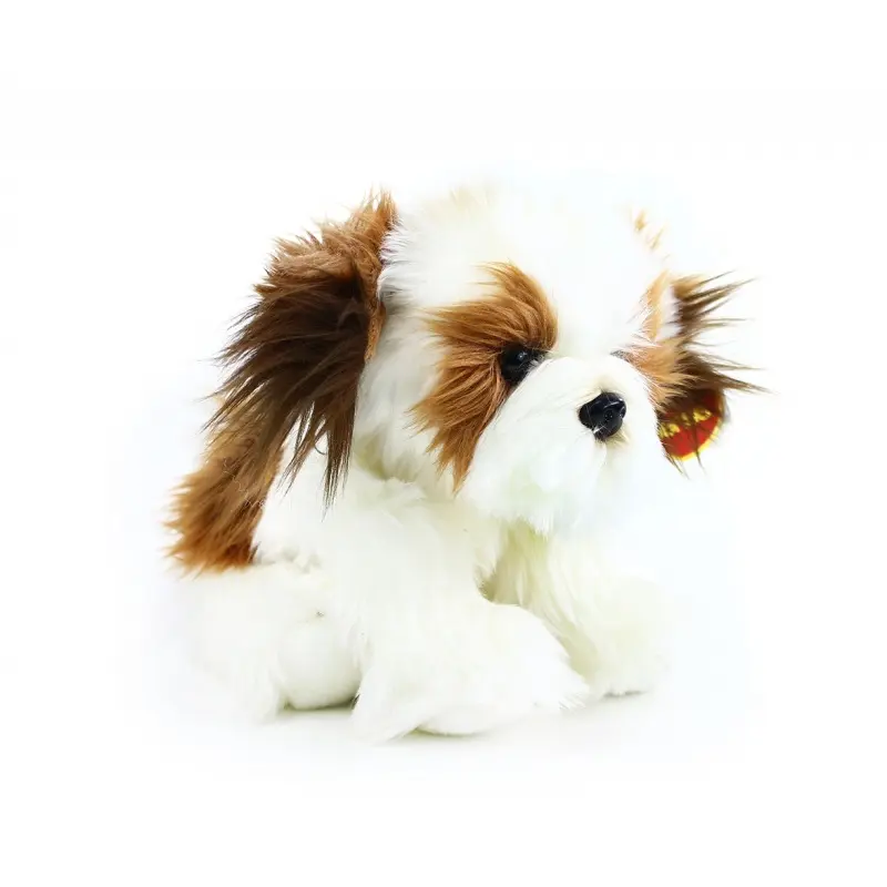 Rappa plyšový pes shih tzu 28 cm sedící