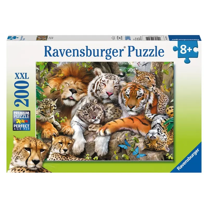 Ravensburger Velké kočky Puzzle 200 dílků