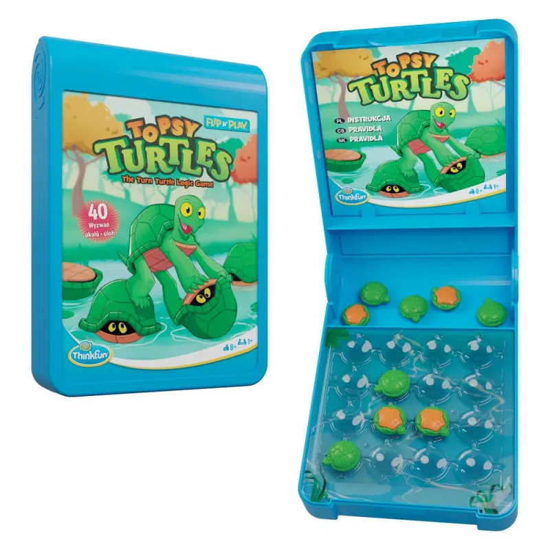Ravensburger ThinkFun flip play veselé želvy