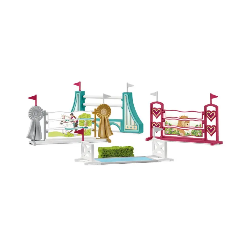 Schleich 42612 doplňky pro koňskou překážkovou dráhu