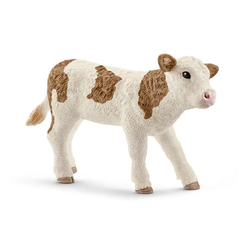 Schleich Zvířátko tele simmentálské