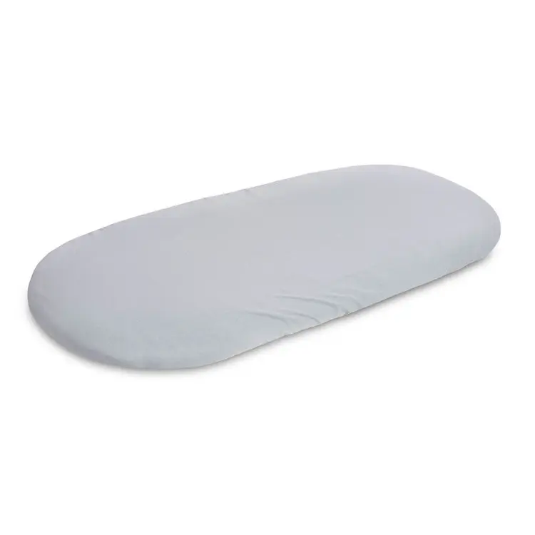 Sensillo Prostěradlo do kočárku kolébky jersey 75 x 35 cm šedé