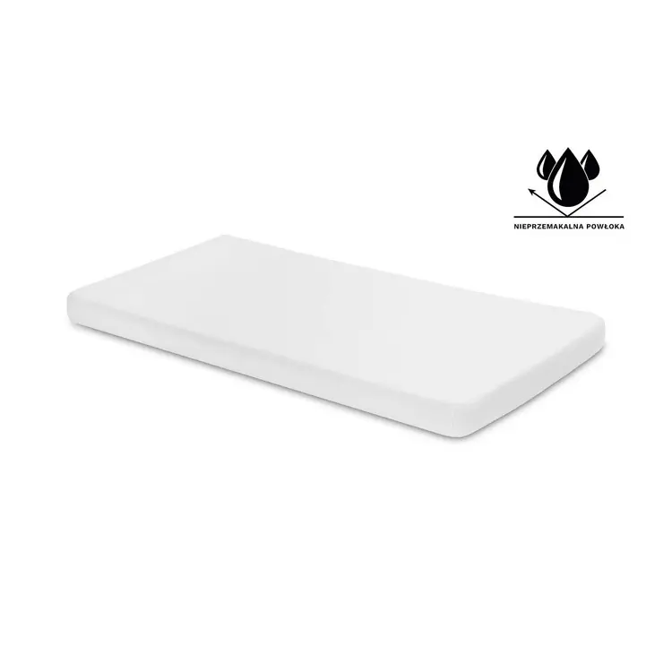 Sensillo Nepromokavé dětské prostěradlo do postýlky 120x60 cm bílé