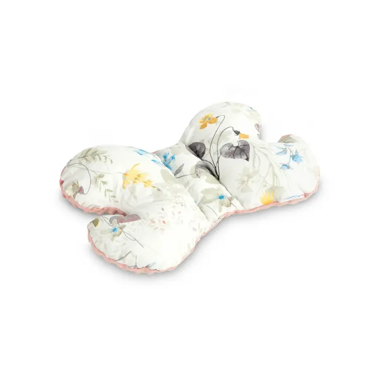 Sensillo Polštář butterfly 26x35 retro růžové listy