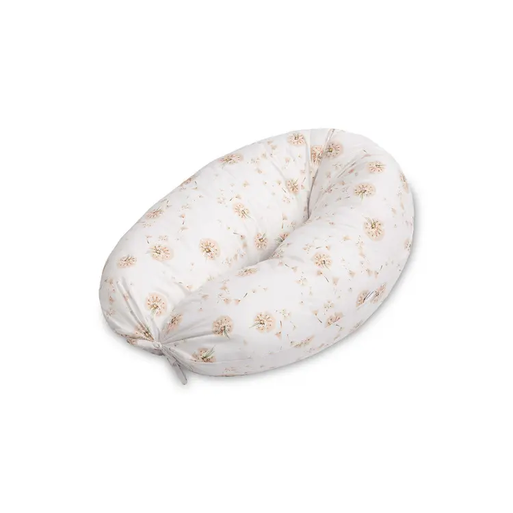 Sensillo Kojící polštář XL- BÉŽOVÉ PAMPELIŠKY