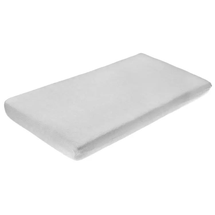 Sensillo Prostěradlo do postýlky froté Classic 120 x 60 cm šedé