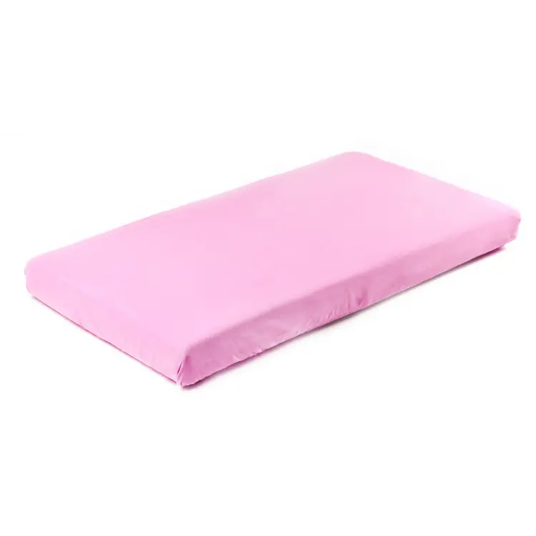 Sensillo Prostěradlo do postýlky Jersey žerzej 120 x 60 cm růžové