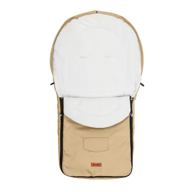 Sensillo Fusak Polar Cappucino do kočárku 95 x 40 cm