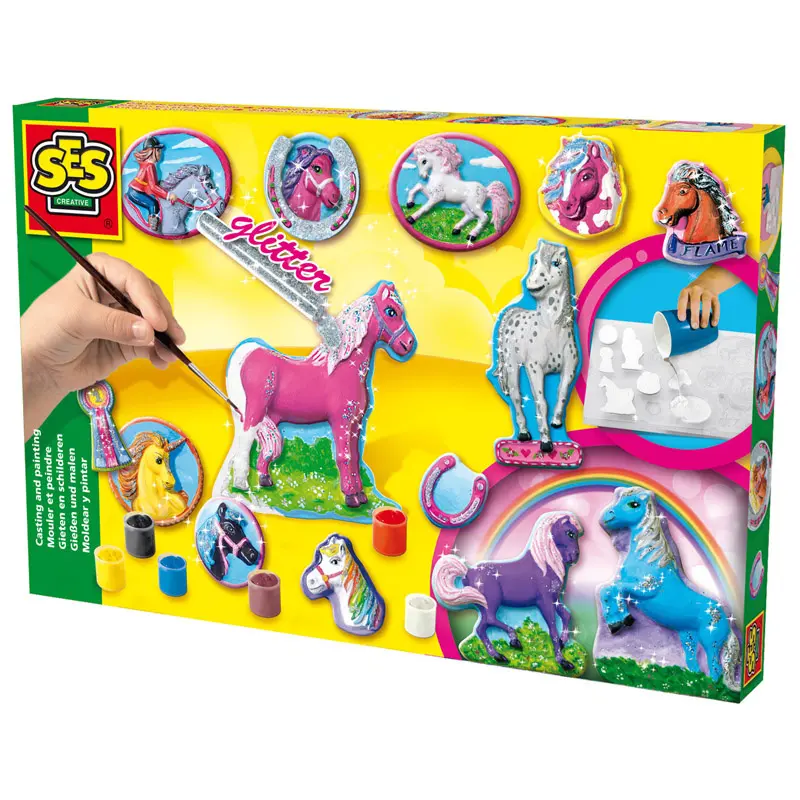 Ses Odlévání a malování koní