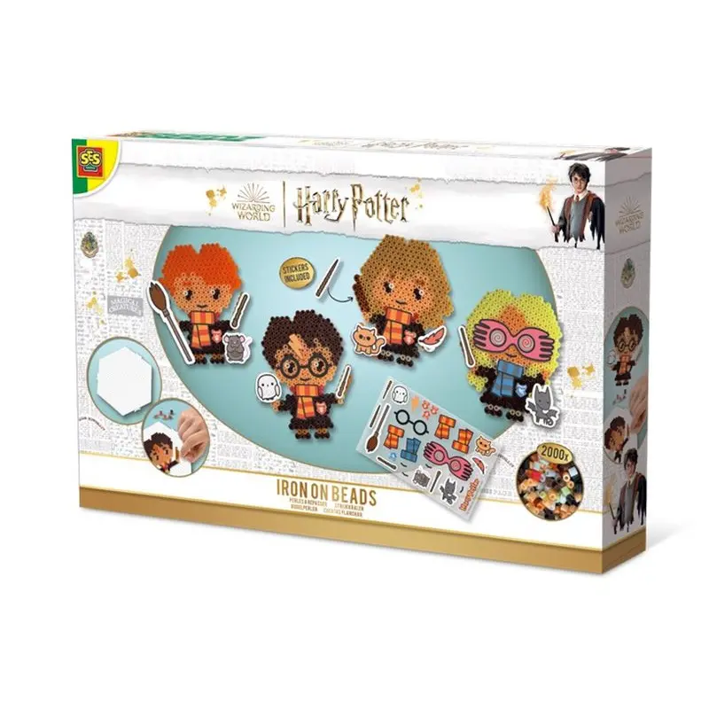 Ses Harry Potter sada figurek s korálky na zažehlení