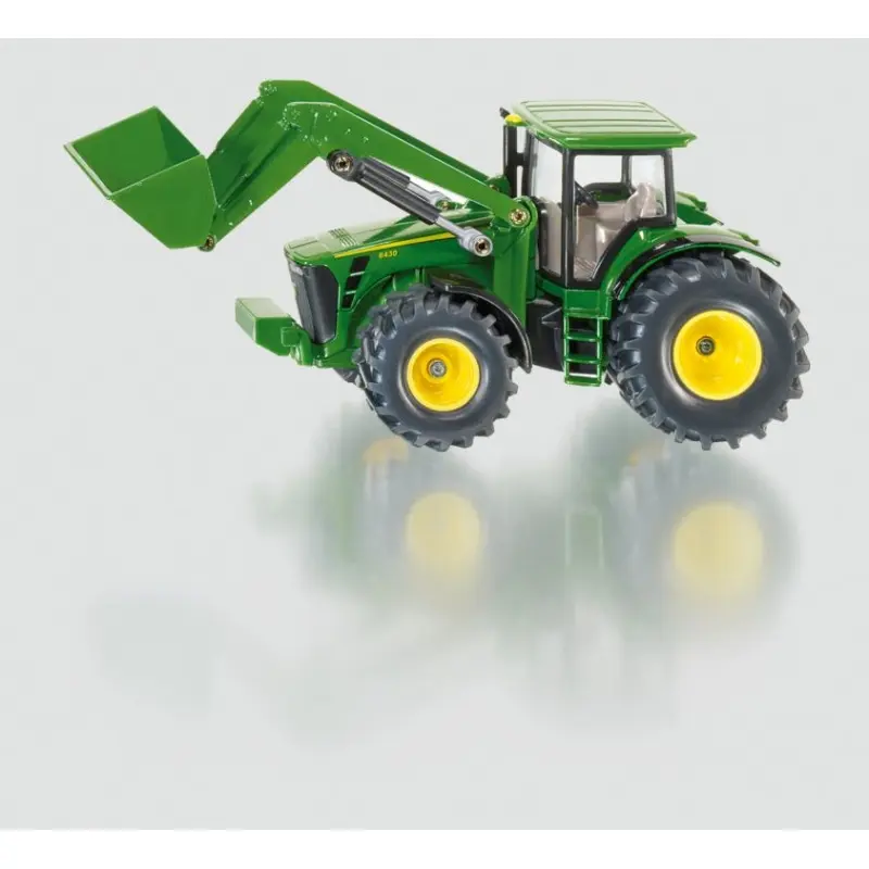 SIKU Farmer - traktor John Deere s předním nakladačem