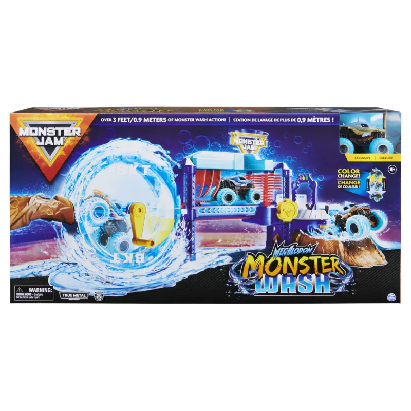 Spin Master Monster Jam hrací sada automyčka