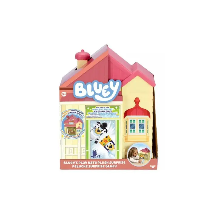 TM Toys TMT BluEy domek s překvapením s plyšákem